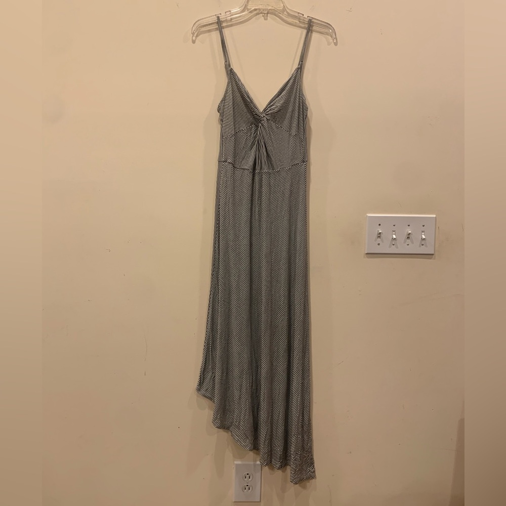 HEART & HIPS Striped Spaghetti strap dress size Large
